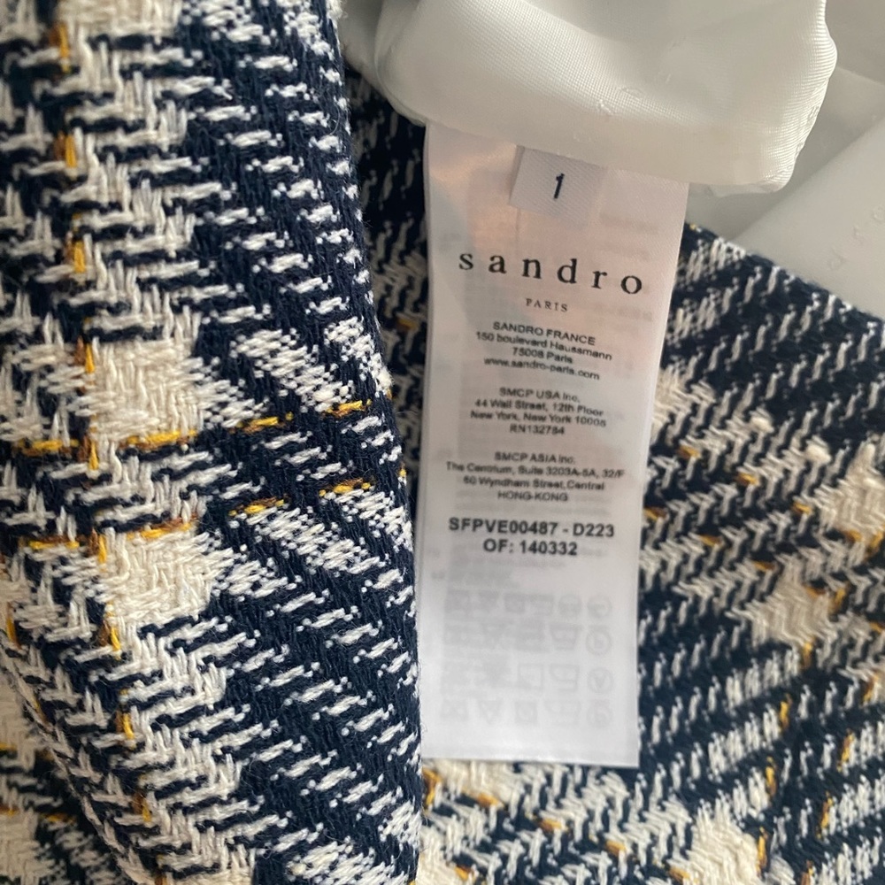 Sandro Skirt - blazer listed sep - Picture 5 of 7